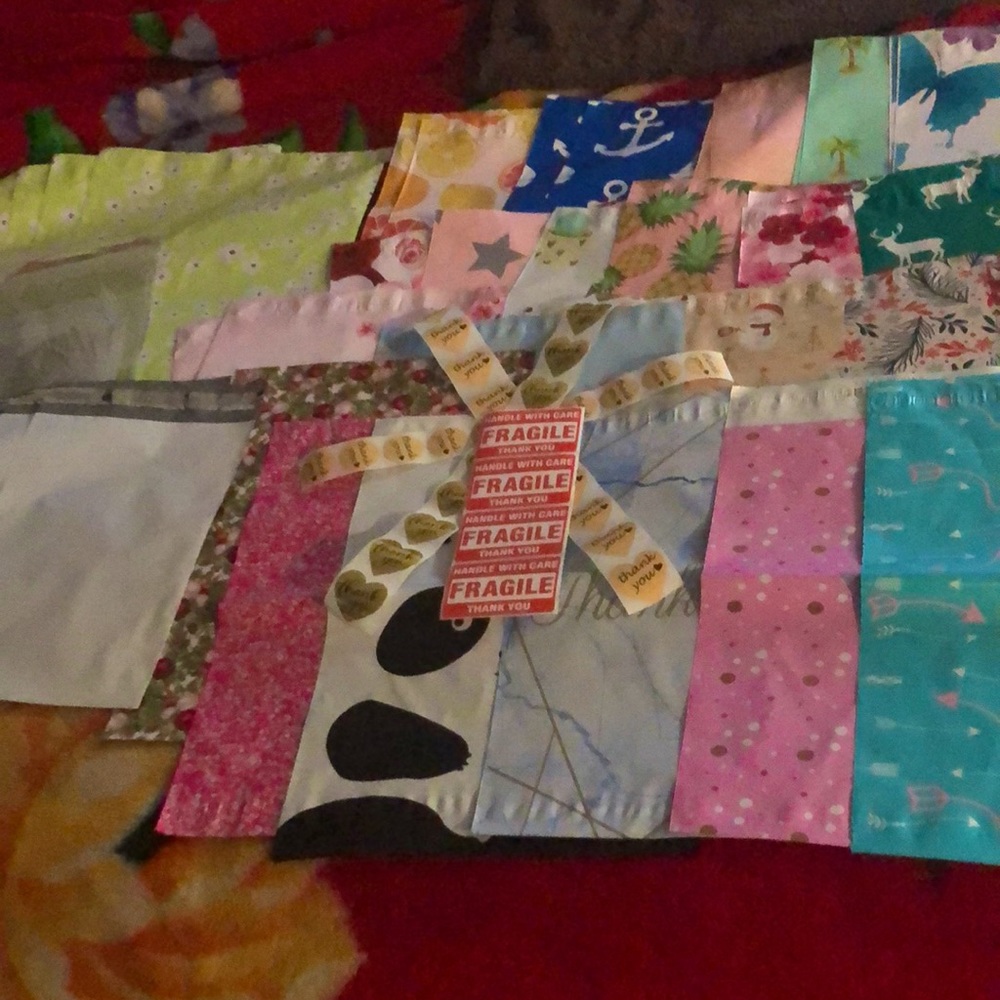 50 polymailers bags